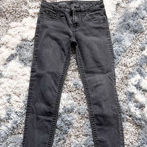 Womens Gray/Black Kut from the Kloth Straight Leg Jeans Size 4s